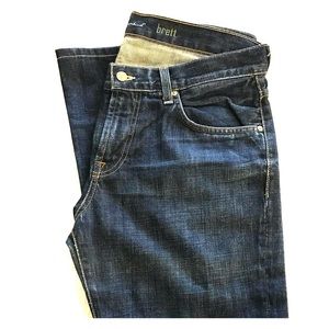 Blue 7 For All Mankind - 34 x 32 Brett Bootcut 👖